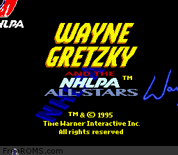 Wayne Gretzky and the NHLPA All-Stars Screen Shot 1