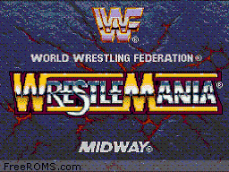 WWF WrestleMania - The Arcade Game Screen Shot 1