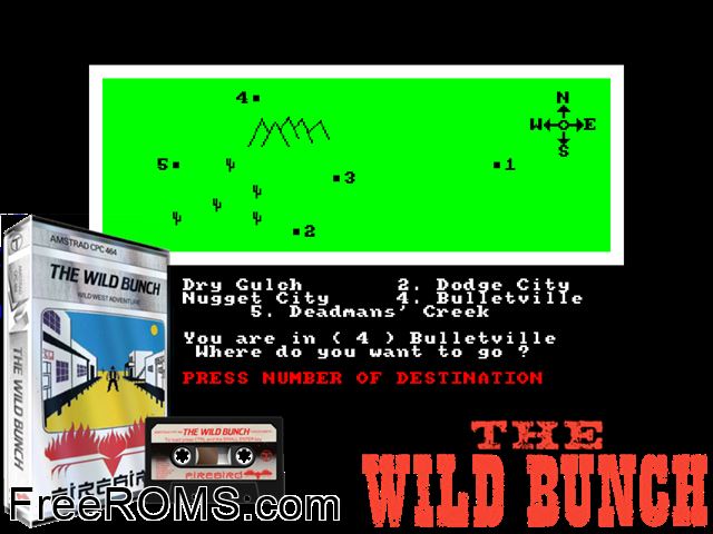 Banda Salvaje, La (S) (19xx) Amstrad CPC game showing 3D box cover and gameplay screenshot