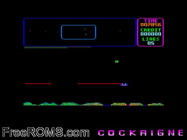 Cockaign (UK) (1987) Amstrad CPC game showing 3D box cover and gameplay screenshot
