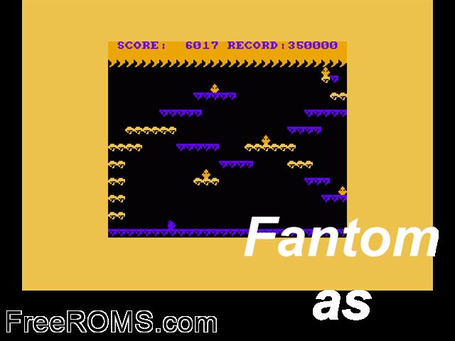 Fantomas (F) (1986) Amstrad CPC game showing 3D box cover and gameplay screenshot