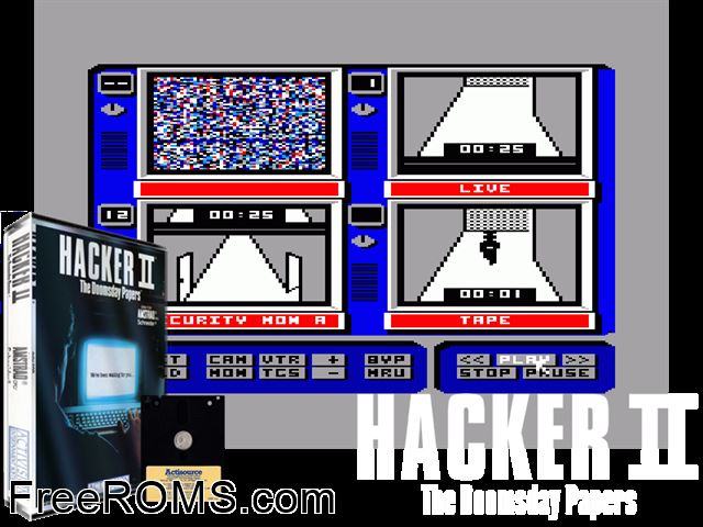 H2-Plus Version 1.0 (UK) (19xx) Amstrad CPC game showing 3D box cover and gameplay screenshot