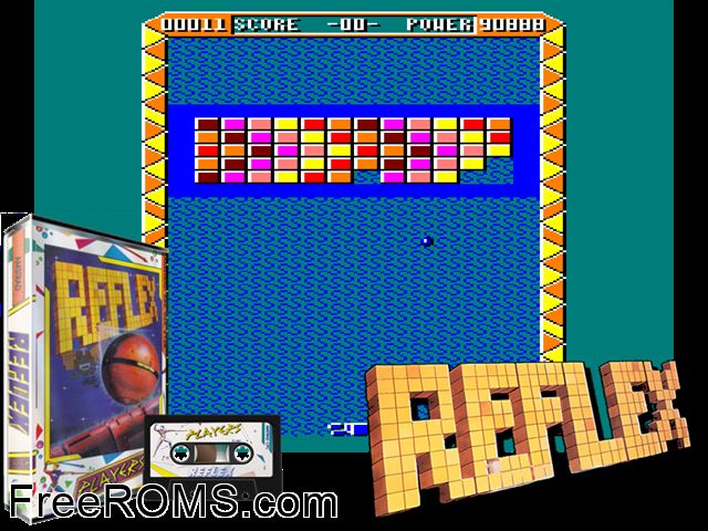 Reflex (UK) (1987) Amstrad CPC game showing 3D box cover and gameplay screenshot