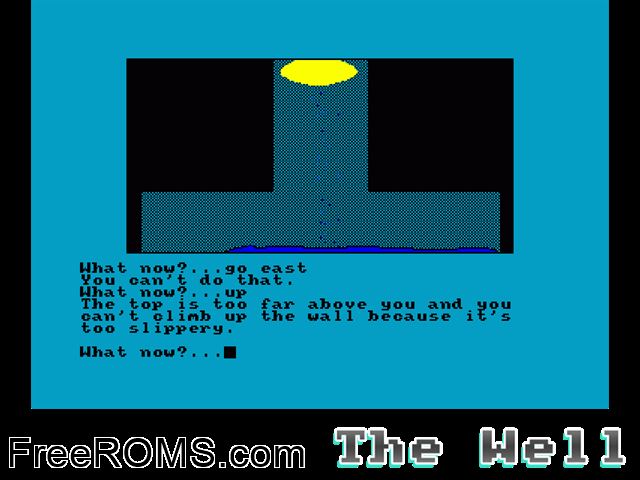 Well, The (UK) (1991) Amstrad CPC game showing 3D box cover and gameplay screenshot