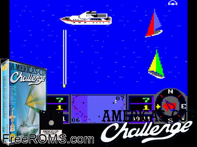 ZZZ_UNK_AMERICA Amstrad CPC game showing 3D box cover and gameplay screenshot
