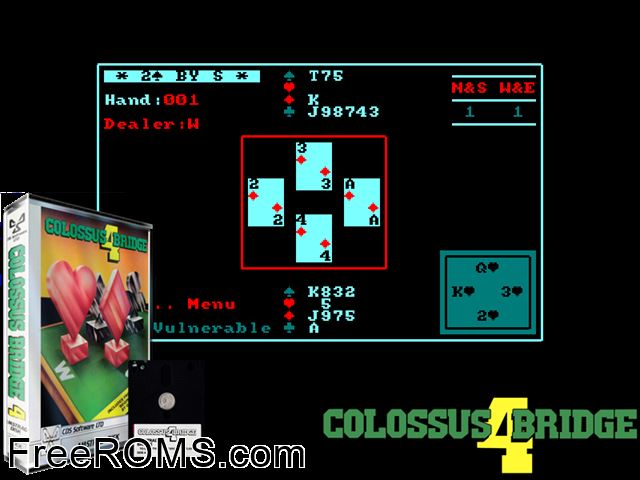 ZZZ_UNK_colosbr4 Amstrad CPC game showing 3D box cover and gameplay screenshot