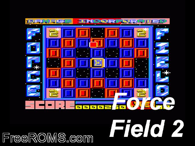 ZZZ_UNK_FORCEFIE Amstrad CPC game showing 3D box cover and gameplay screenshot