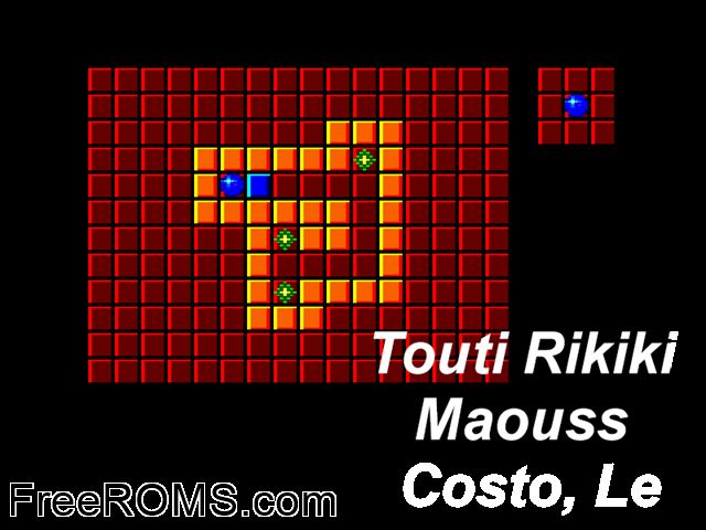 ZZZ_UNK_MAOUSS Amstrad CPC game showing 3D box cover and gameplay screenshot