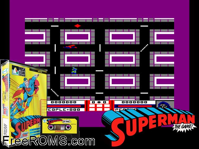 ZZZ_UNK_supermtg Amstrad CPC game showing 3D box cover and gameplay screenshot