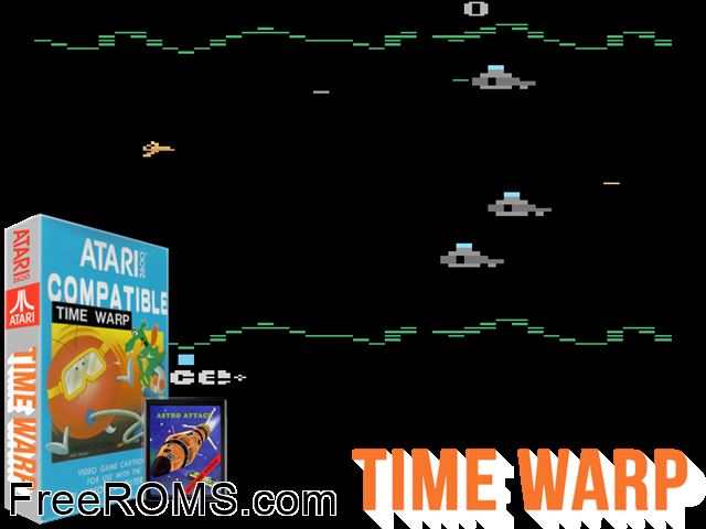 UFO Patrol Atari game showing 3D box cover and gameplay screenshot