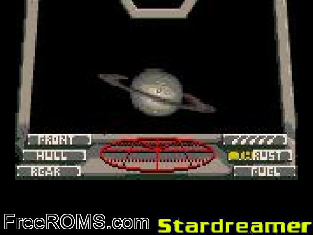 Stardreamer (PD) (2000) Atari Lynx game showing 3D box cover and gameplay screenshot