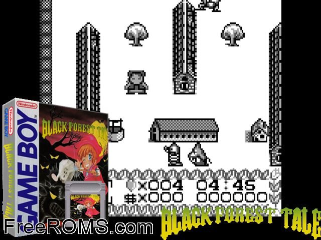 Black Forest Tale (Sachen 4-In-1 Vol. 6) Gameboy Color game showing 3D box cover and gameplay screenshot
