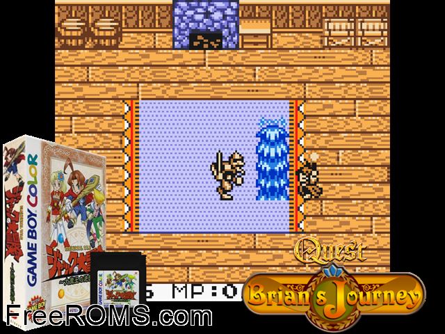 Jack No Daibouken - Daimaou No Gyakushuu (Japan) Gameboy Color game showing 3D box cover and gameplay screenshot