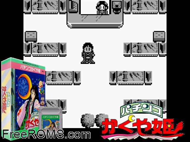 Kaguyahime (Japan) Gameboy Color game showing 3D box cover and gameplay screenshot