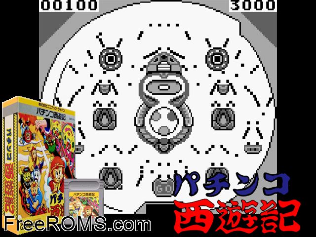 Saiyuuki (Japan) Gameboy Color game showing 3D box cover and gameplay screenshot
