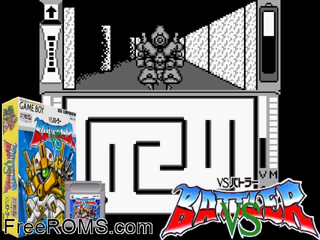 Vs Battler (Japan) Gameboy Color game showing 3D box cover and gameplay screenshot