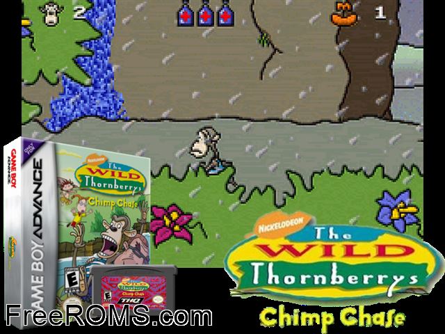 Expedition Der Stachelbeeren - Zoff Im Zoo (Germany) Gameboy Advance game showing 3D box cover and gameplay screenshot