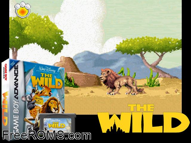 Wild, The Gameboy Advance game showing 3D box cover and gameplay screenshot