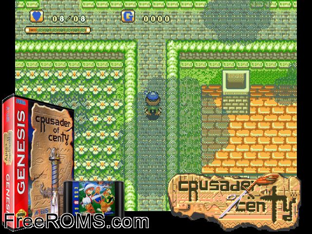 Shin Changsegi - Ragnacenty Genesis game showing 3D box cover and gameplay screenshot