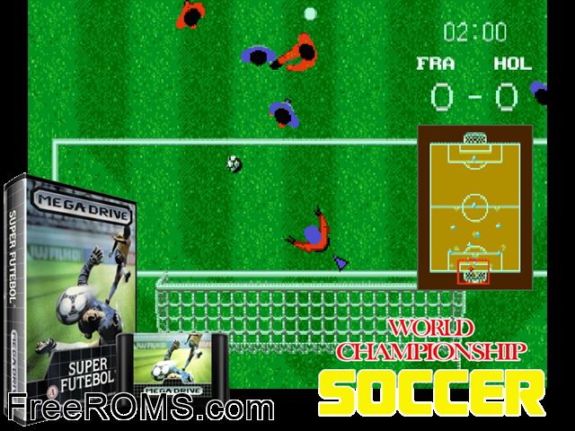 Sport Games Genesis game showing 3D box cover and gameplay screenshot