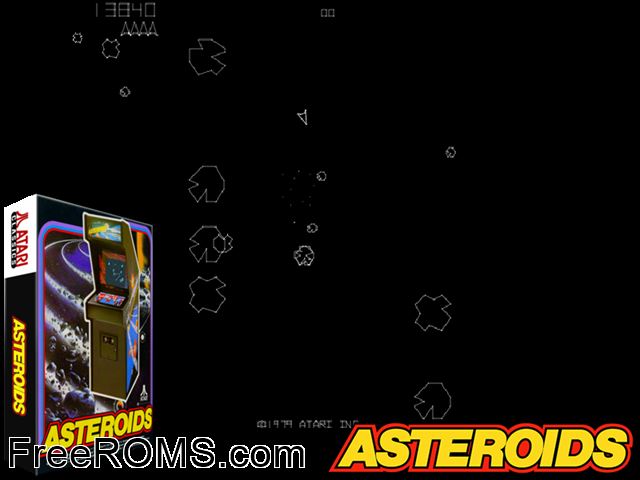 Space Ranger (Arcadia, V 2.0) MAME game showing 3D box cover and gameplay screenshot