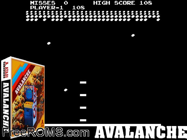 Cascade MAME game showing 3D box cover and gameplay screenshot