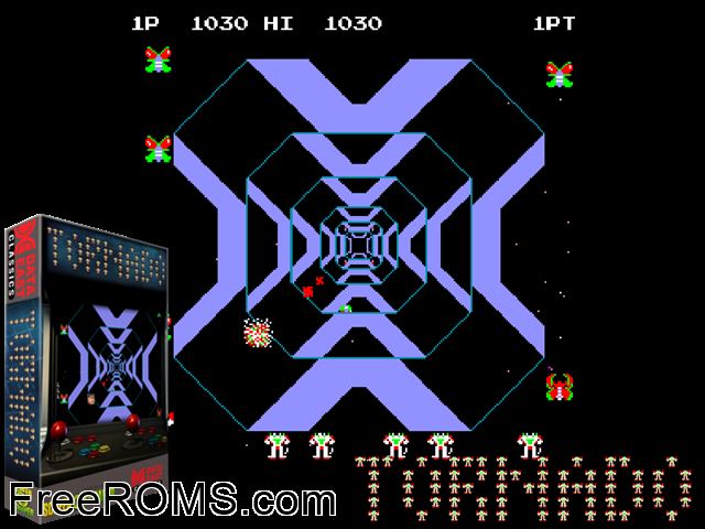 Tornado (Cassette) MAME game showing 3D box cover and gameplay screenshot