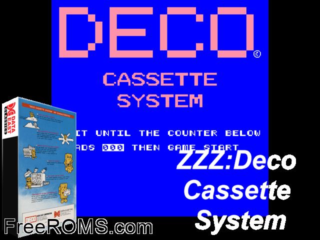 Cassette System MAME game showing 3D box cover and gameplay screenshot