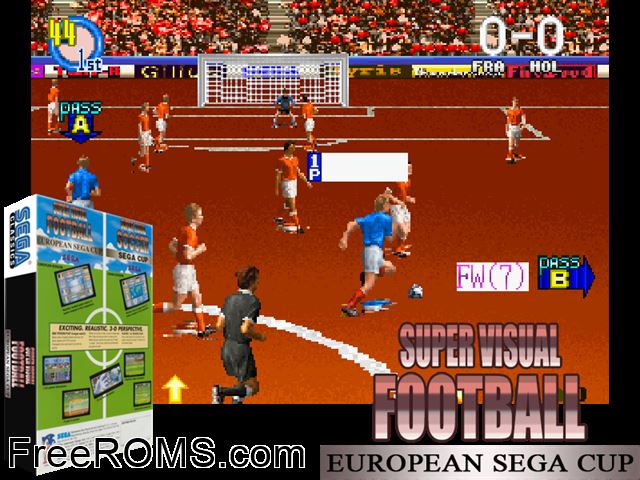 The J.League 1994 (Japan) MAME game showing 3D box cover and gameplay screenshot