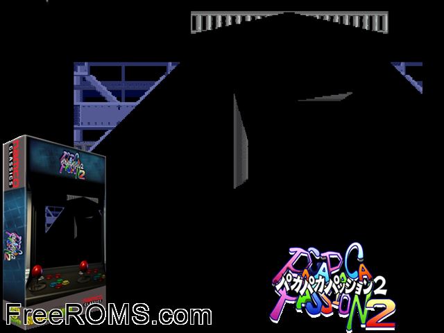Paca Paca Passion 2 (PKS1/VER.A) MAME game showing 3D box cover and gameplay screenshot