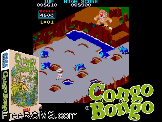 Tip Top MAME game showing 3D box cover and gameplay screenshot