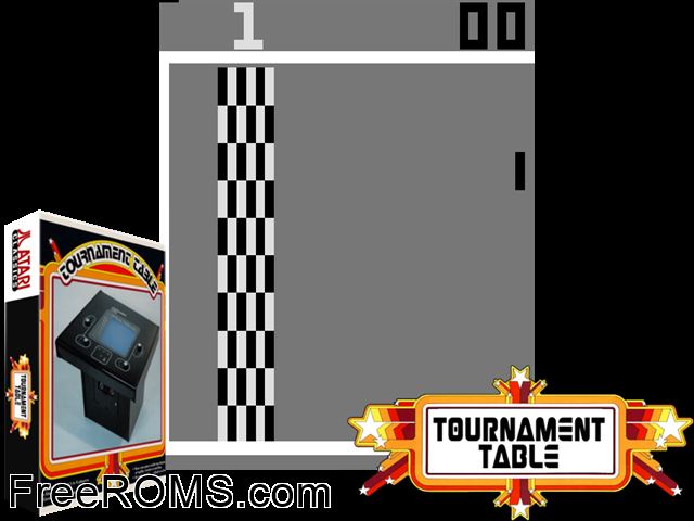 Tournament Table (set 1) MAME game showing 3D box cover and gameplay screenshot