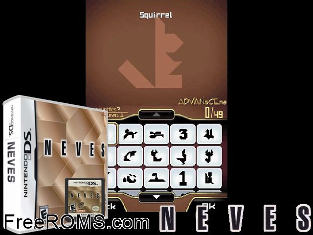 HameKomi Lucky Puzzle DS Japan NDS game showing 3D box cover and gameplay screenshot