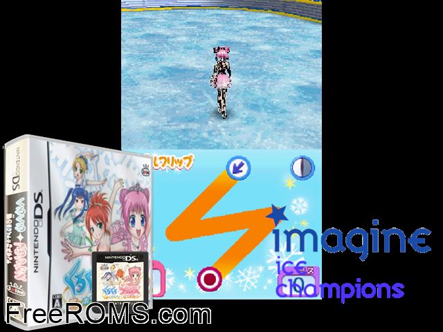 KuruKuru Princess - Yume no White Quartet Japan NDS game showing 3D box cover and gameplay screenshot