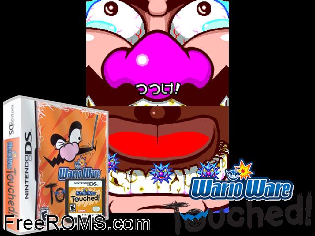 Manjyeora! Made in Wario NDS game showing 3D box cover and gameplay screenshot