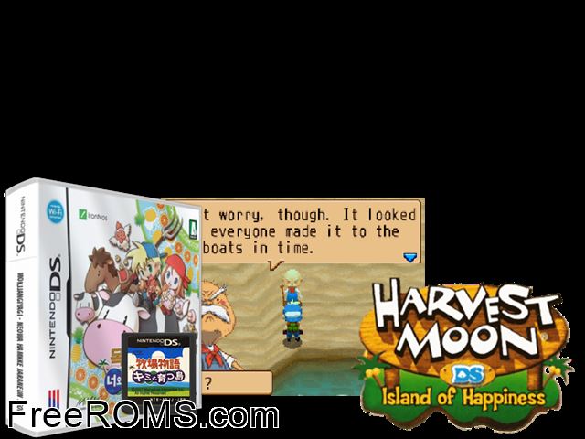 Mokjang Iyagi - Farm Isle Ver. 2 Korea NDS game showing 3D box cover and gameplay screenshot
