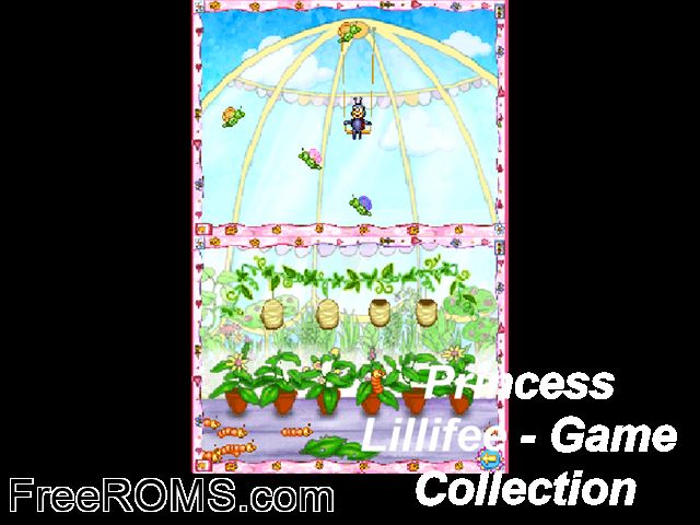 Prinzessin Lillifee - Spielesammlung Germany NDS game showing 3D box cover and gameplay screenshot