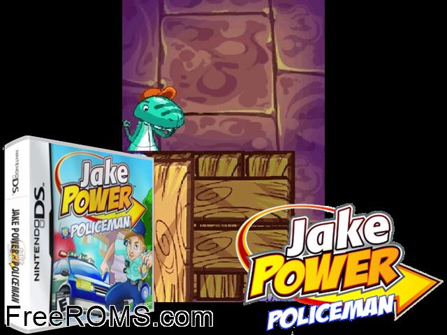 Sam Power - Policeman Europe NDS game showing 3D box cover and gameplay screenshot