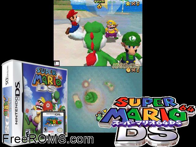 Shenyou Maliou DS NDS game showing 3D box cover and gameplay screenshot