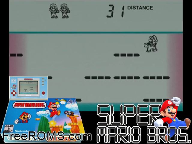 Super Mario Bros. 3 NES game showing 3D box cover and gameplay screenshot