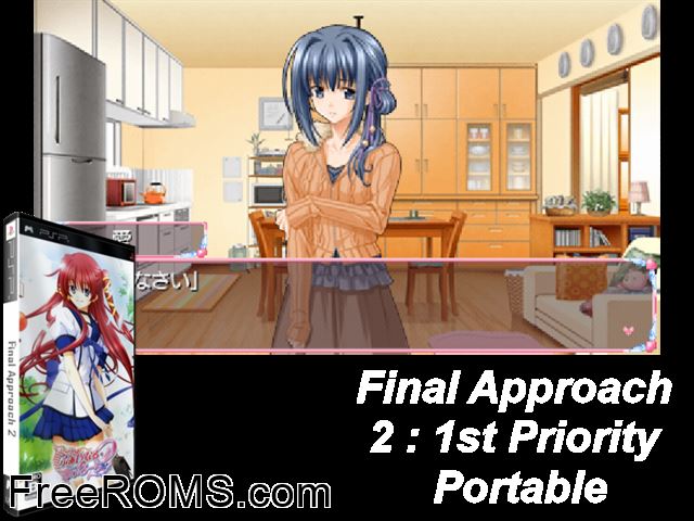 Final Approach 2 - 1st Priority Portable (Limited Edition) (Japan) PSP game showing 3D box cover and gameplay screenshot