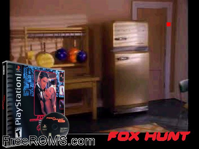 Fox Hunt (Disc 2) PSX game showing 3D box cover and gameplay screenshot