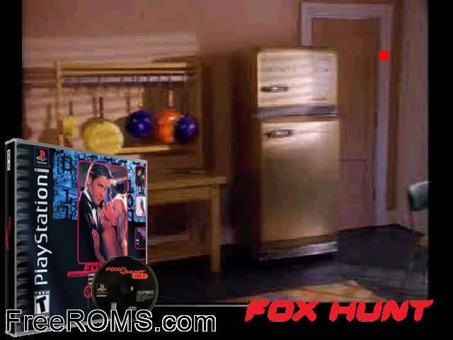 Fox Hunt (Disc 3) PSX game showing 3D box cover and gameplay screenshot