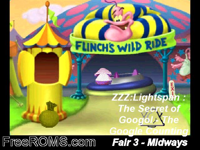 Secret Of Googol 3, The - The Googol Counting Fair - Midways PSX game showing 3D box cover and gameplay screenshot