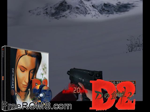 D2 v1.000 (Disc 3 of 4) Sega Dreamcast game showing 3D box cover and gameplay screenshot