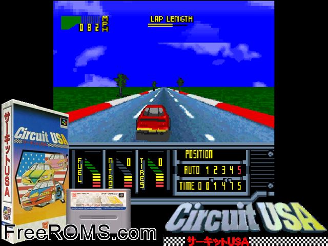 Kyle Petty's No Fear Racing SNES game showing 3D box cover and gameplay screenshot