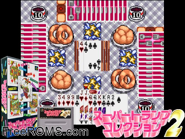 Super Trump Collection 2 SNES game showing 3D box cover and gameplay screenshot