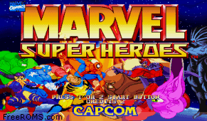 Marvel Super Heroes Screen Shot 1