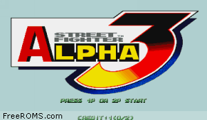 Street Fighter Alpha 3 Screen Shot 1