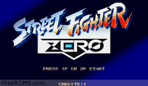 Street Fighter Zero (J) Screen Shot 1